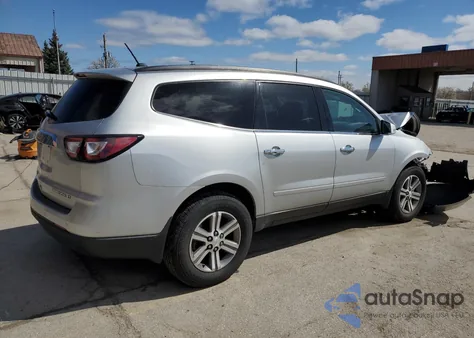 2015 Chevrolet Traverse Lt z USA, uszkodzony, nr VIN 1GNKRGKD2FJ372053